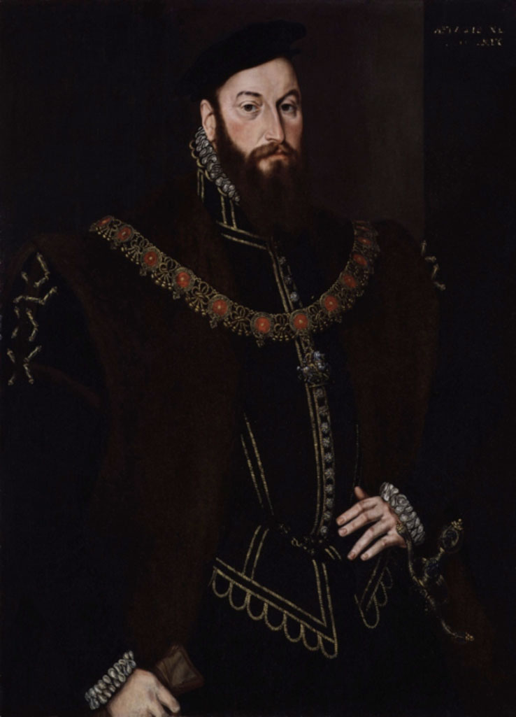 Ганс Эворт. Портрет Энтони Брауна, виконта Монтегю. 1569. Национальная Портретная Галерея, Лондон.